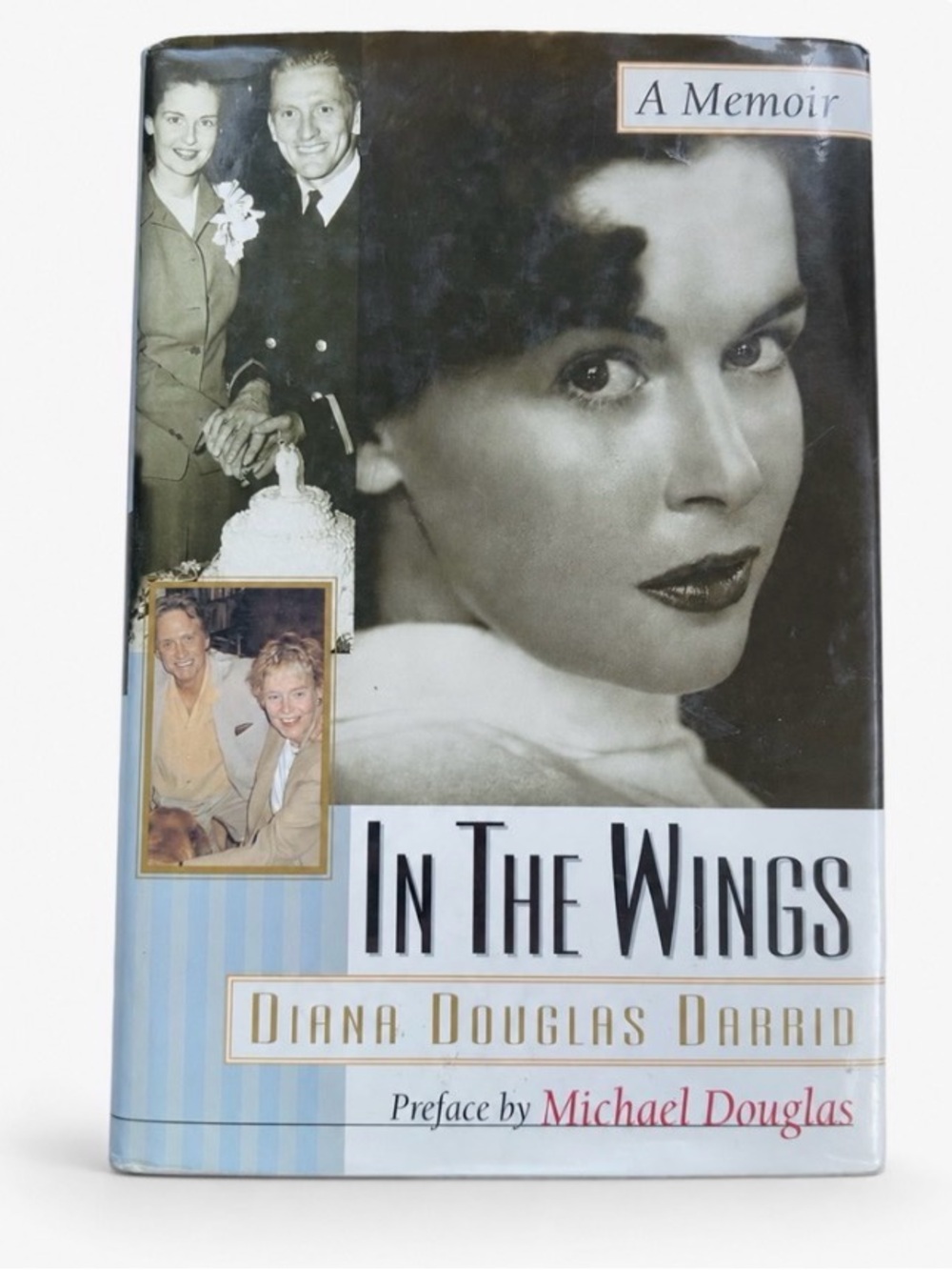 In the Wings Diana Douglas Darrid Signed Inscribed Hardcover Memoir